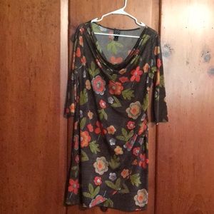 Clara Sun Woo Faux Wrap Dress